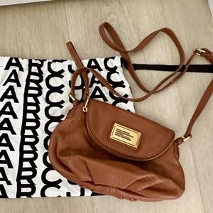 Marc by Marc Jacobs Brown Leather mini Natasha Crossbody Bag. Like New